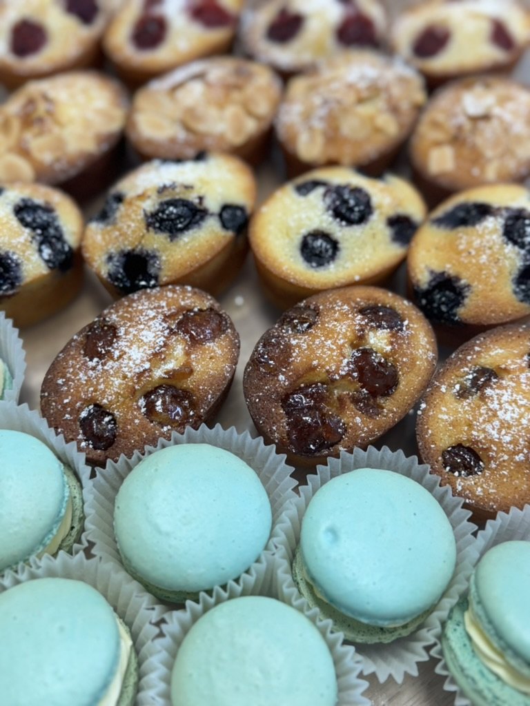 Bakery selection at Eben Coffee House